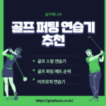 골프 퍼팅 연습기 추천