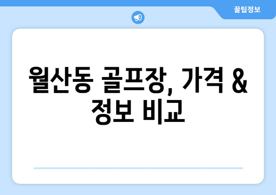 월산동 골프장, 가격 & 정보 비교