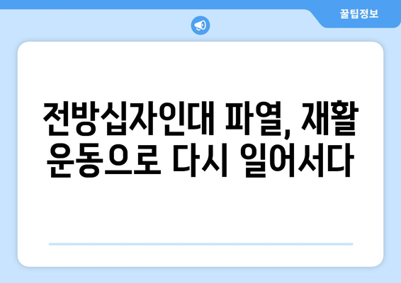 전방십자인대 파열, 재활 운동과 보험 지원으로 완벽하게 회복하기 | 재활, 운동, 보험, 전방십자인대