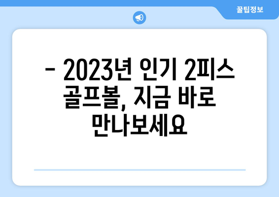 2023년 골퍼를 위한 브랜드별 2피스 골프볼 추천 가이드 | 골프볼 추천, 2피스 골프볼 비교, 가성비 골프볼