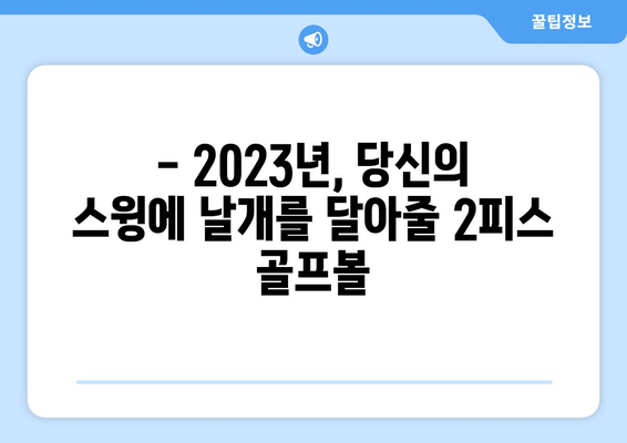 2023년 골퍼를 위한 브랜드별 2피스 골프볼 추천 가이드 | 골프볼 추천, 2피스 골프볼 비교, 가성비 골프볼