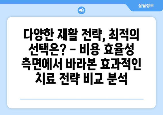 뇌 손상 재활 요법의 비용 효율성 분석| 효과적인 치료 전략 찾기 | 재활, 비용 분석, 효율성, 치료 전략