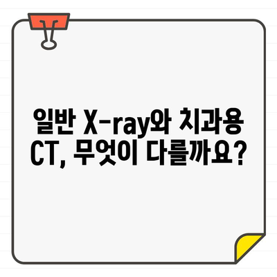 치과용 CT 촬영, 꼭 필요할까요? | 방사선 노출량과 중요성 비교 분석