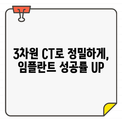 3차원 CT 활용, 임플란트 수술의 새로운 지평| 신도림역 가이 치과 | 임플란트, 3차원 CT, 디지털 치과, 신도림역 치과