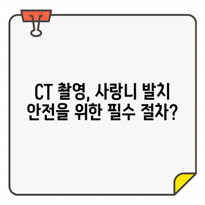 사랑니 발치 전 CT 촬영, 꼭 필요할까요? | 사랑니 발치, CT 촬영, 필수성, 안전, 위험