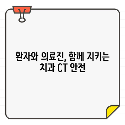 치과 CT 촬영 안전 가이드| 의료용 방사선 보호 | 치과, 방사선, CT, 안전, 환자, 의료진