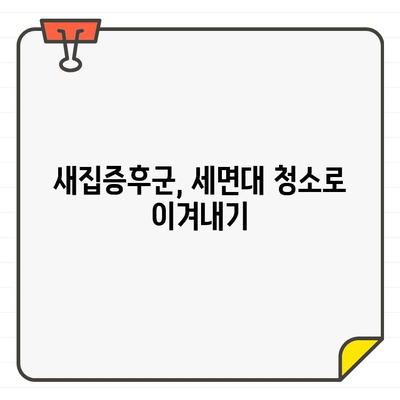 입주 세면대 청소의 심리학| 마음을 편안하게 하는 깨끗함 | 새집증후군, 청소 팁, 쾌적한 공간 만들기