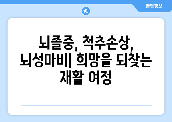 인천재활병원의 혁신적인 뇌질환 회복 치료| 더 나은 삶을 위한 길 | 뇌졸중, 척추손상, 뇌성마비, 재활치료, 뇌신경 재활