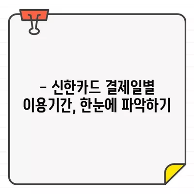 신한카드 결제일별 이용기간 확인 & 14일로 조정하는 방법 | 결제일 변경, 이용기간, 신한카드 고객센터